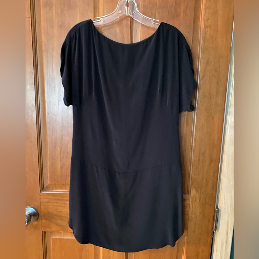 Milly brand black mini dress  size 4. Never worn.